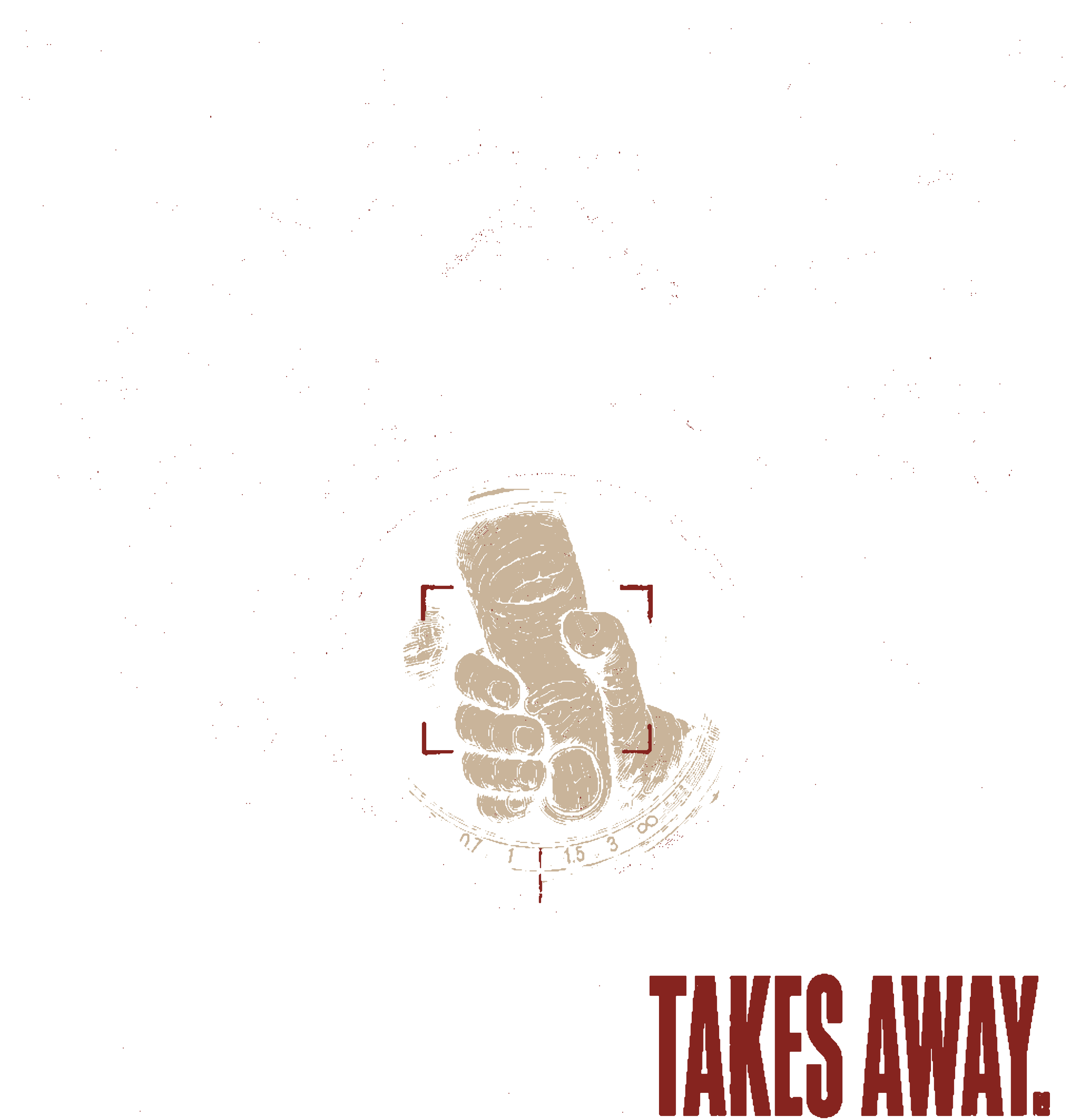 Camera, film and hand artwork from Keep What Time Takes Away